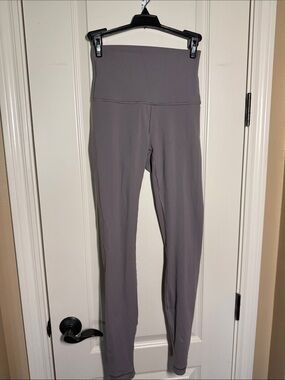lululemon athletica High-Rise Mauve Gray Leggings